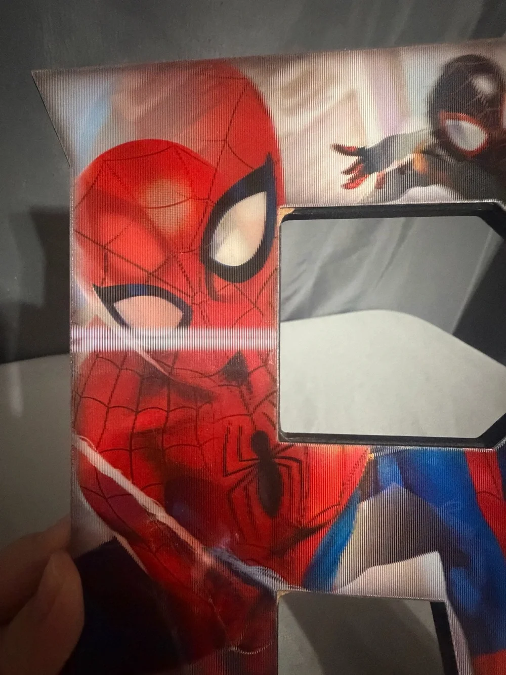 Marvel Spider-Man Multicolor Decorative Wall Letter